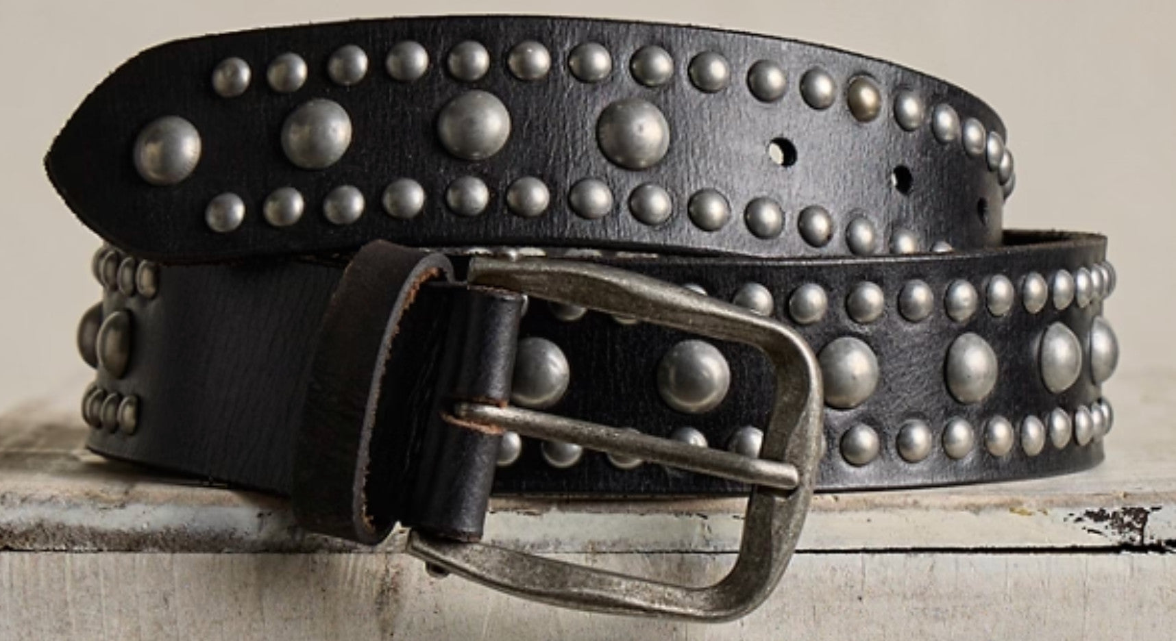 Free People We The Free Sola Stud Belt Black