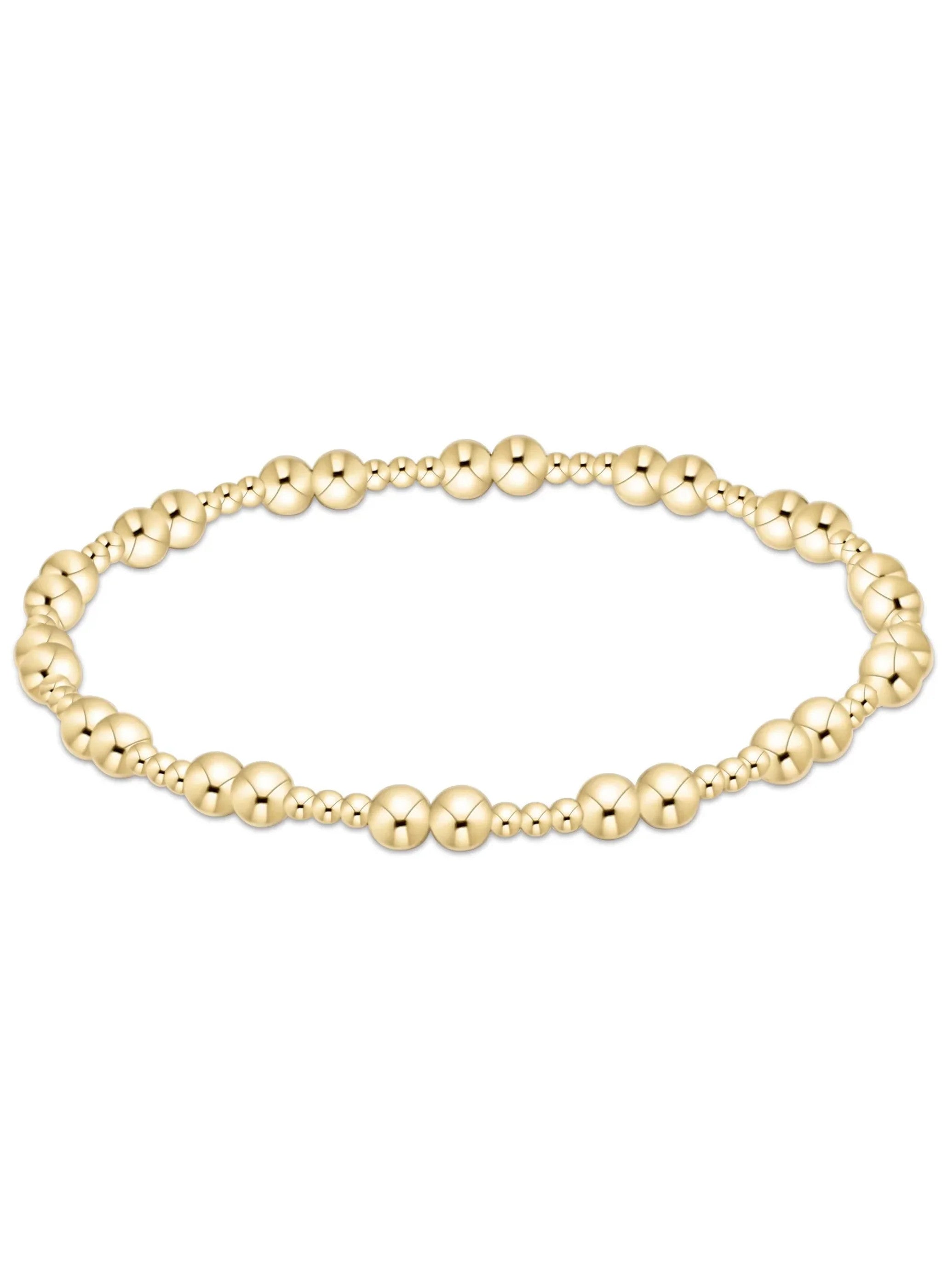 Enewton Together Gold 4mm Bead Bracelet