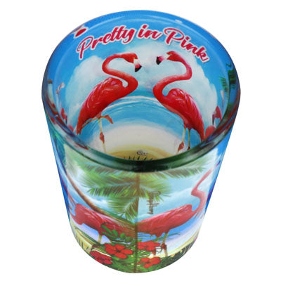 Flamingo Pretty In & Out Shot Glass
