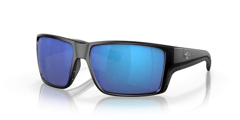 Costa Refton Pro Black Frame w/ Blue Mirror Lens 580G Sunglasses Polarized