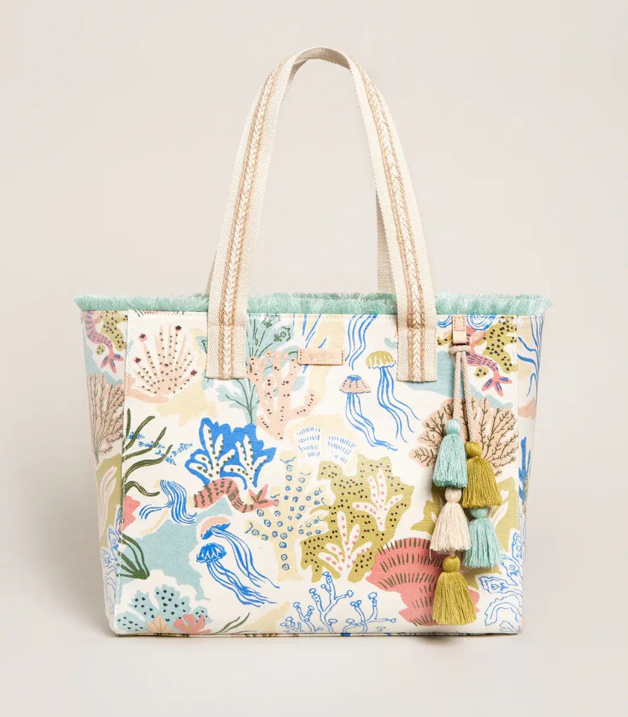 Spartina Mermaid Sea Beach Tote