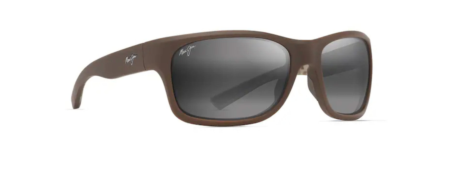 Maui Jim Ano Nui Neutral Grey Lens w/ Matte Brown Interior Camo Frame Sunglasses