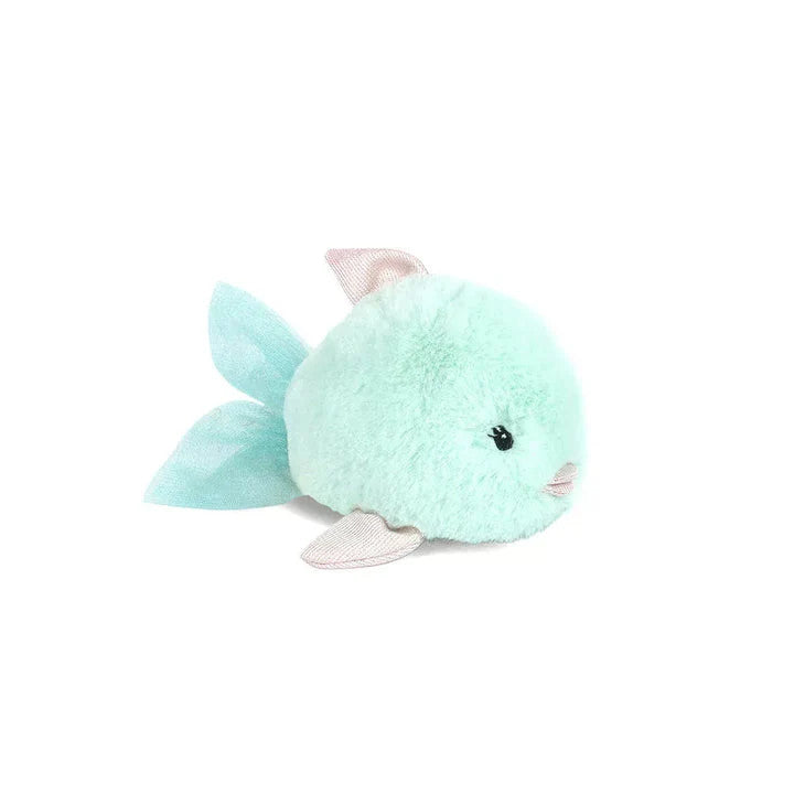 Mon Ami Angel Fish Plush Toy Blue