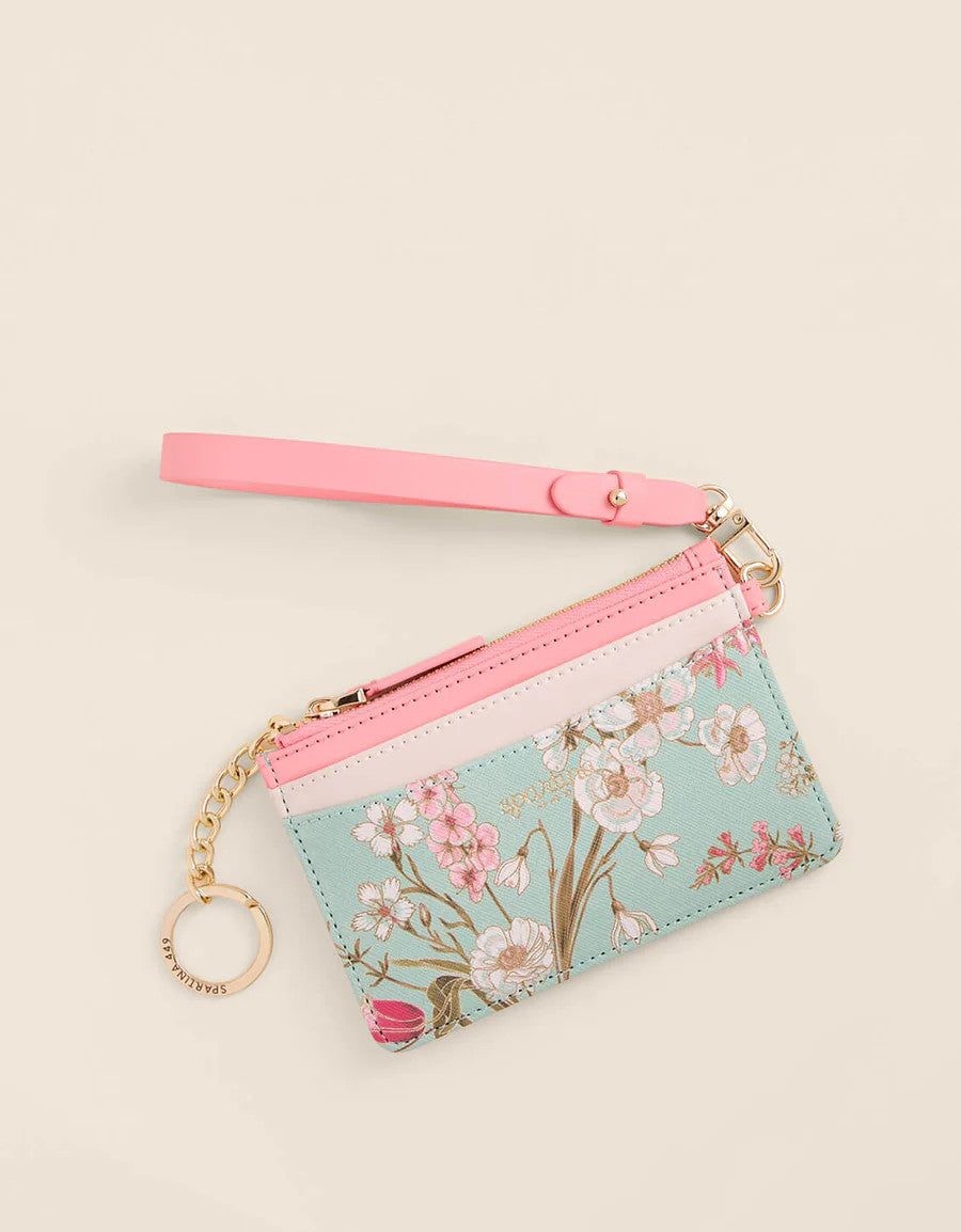 Spartina Slimcard Coinpurse Seawall Botanical