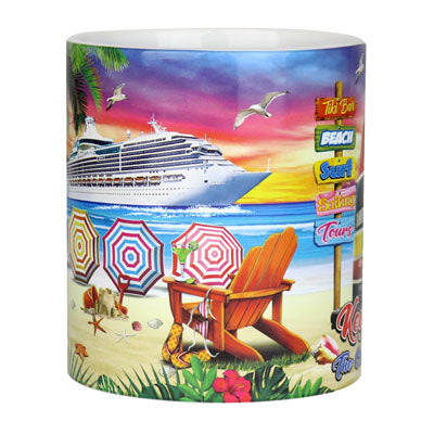 Key West Scenic Full Wrap Mug 18oz