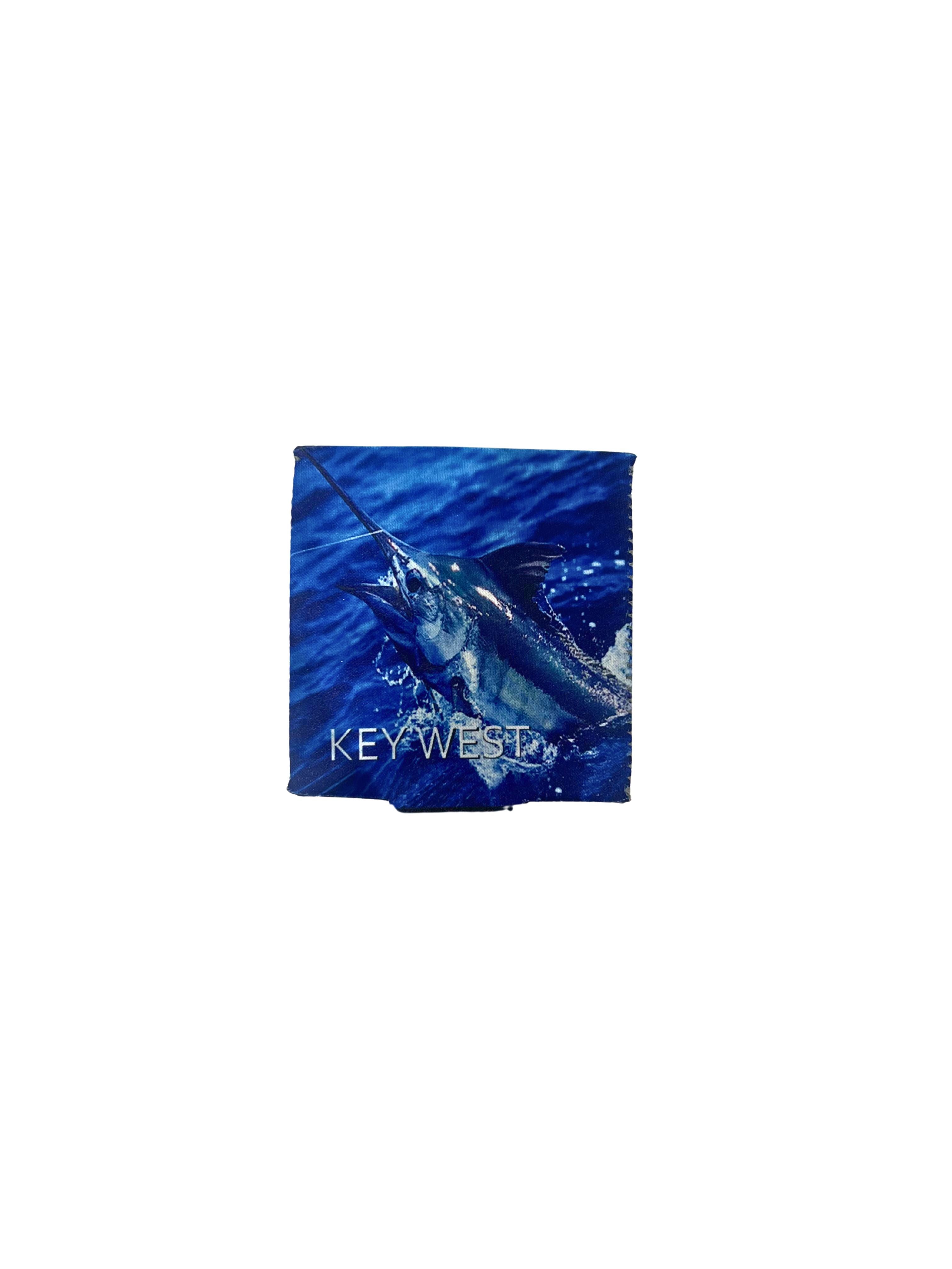 Key West Marlin Fish Can Coozie