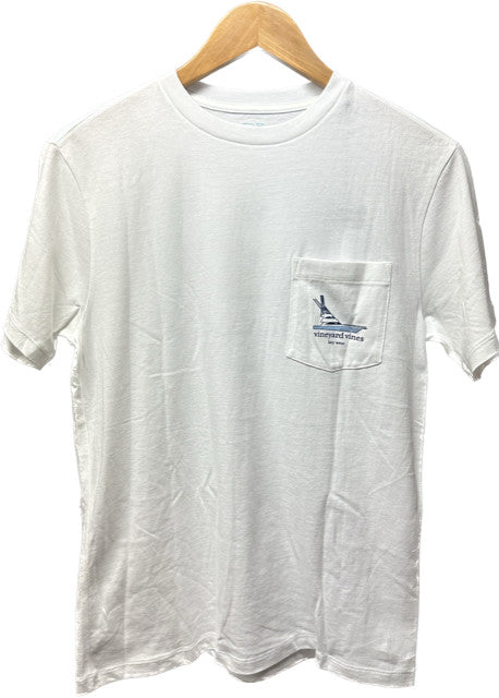 Vineyard Vines Bar Scene Key West Pocket Tee Short Sleeve