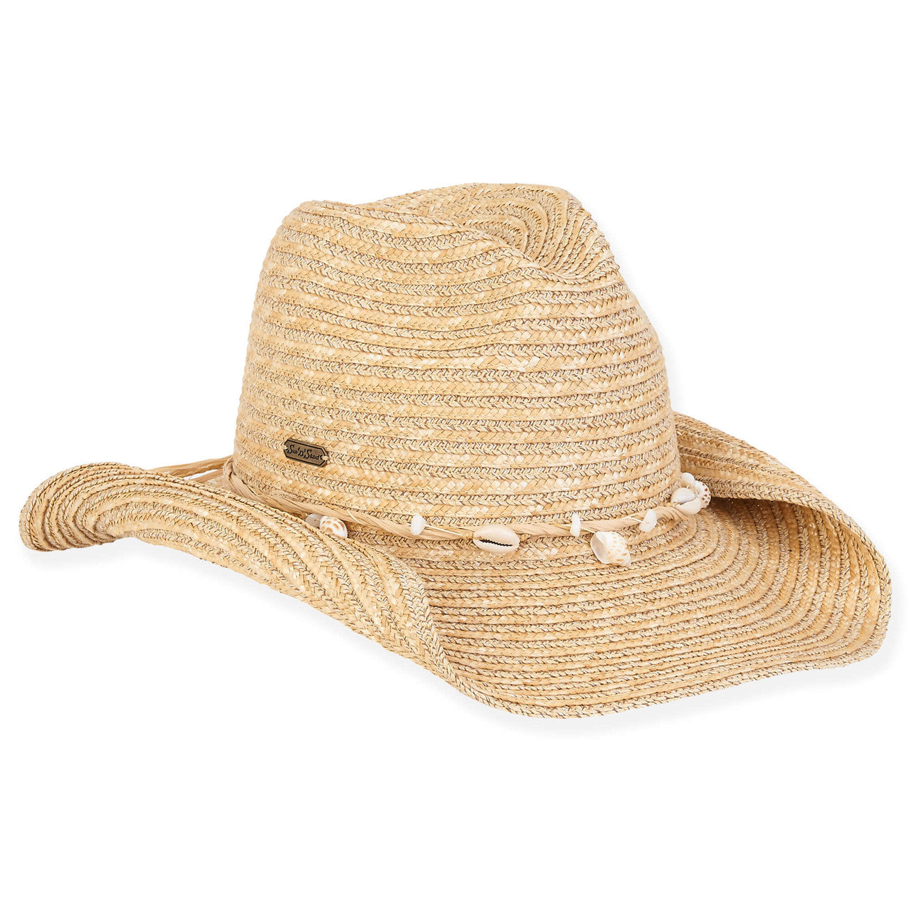 Sun 'N' Sand La Baule Wheat Straw Western Hat