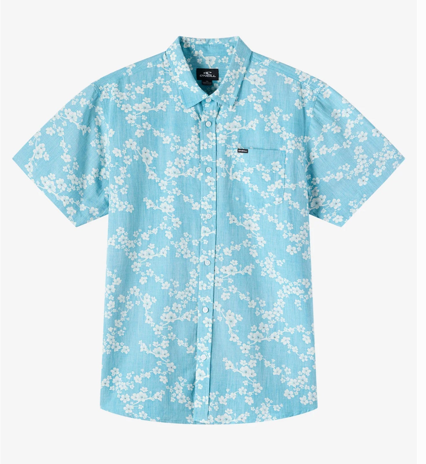 O'Neill Oasis Eco Standard Shirt SS Blue Fade 2