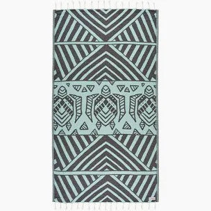 Sand Cloud Beach Towel Geo Turtle