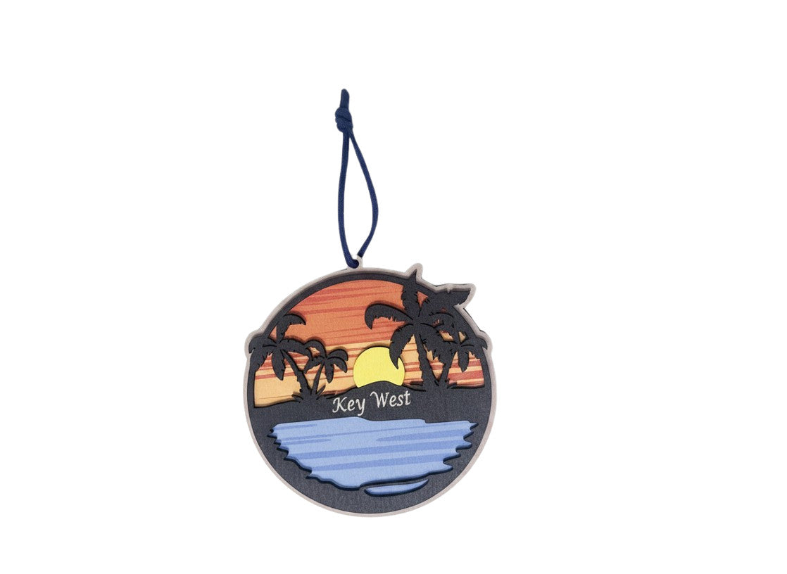 Tropical Beach Key West Ornament