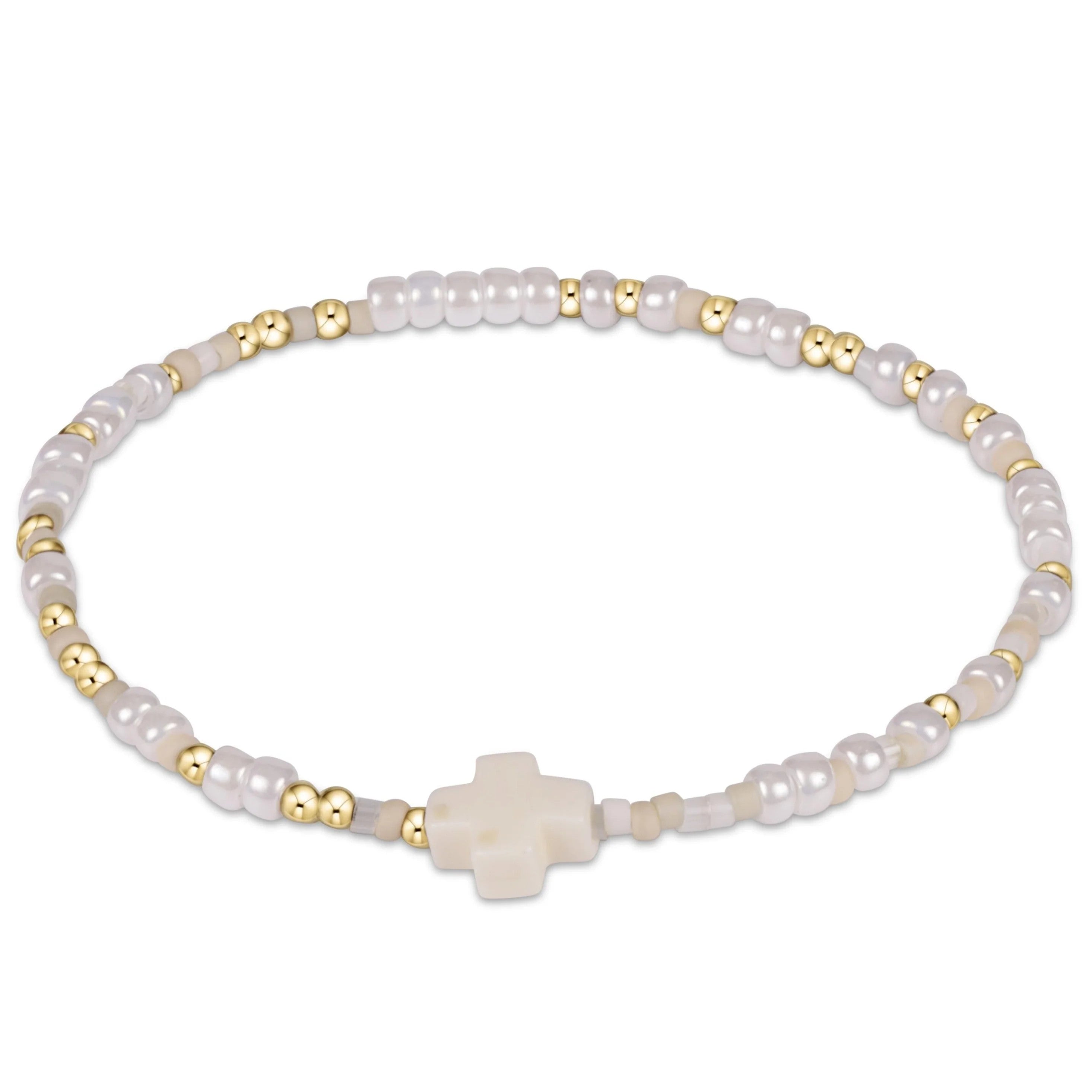 Egirl Hope Unwritten Cross SS'24 Bead Bracelet