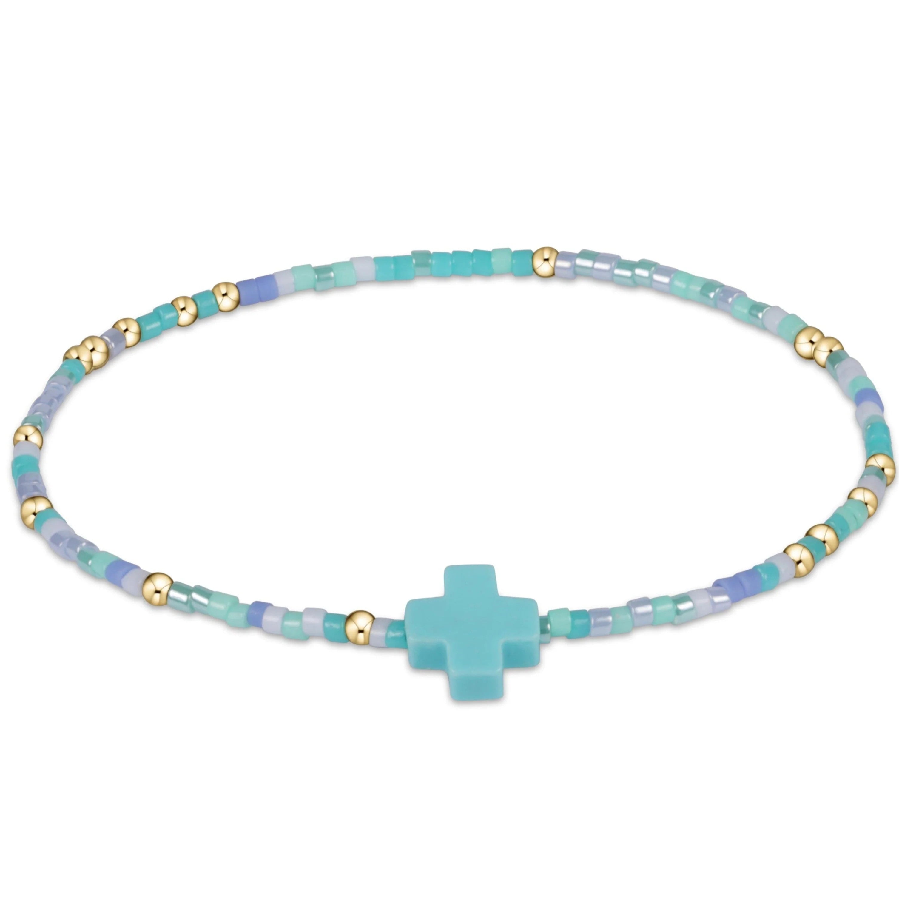 Egirl Hope Unwritten Cross SS'24 Bead Bracelet