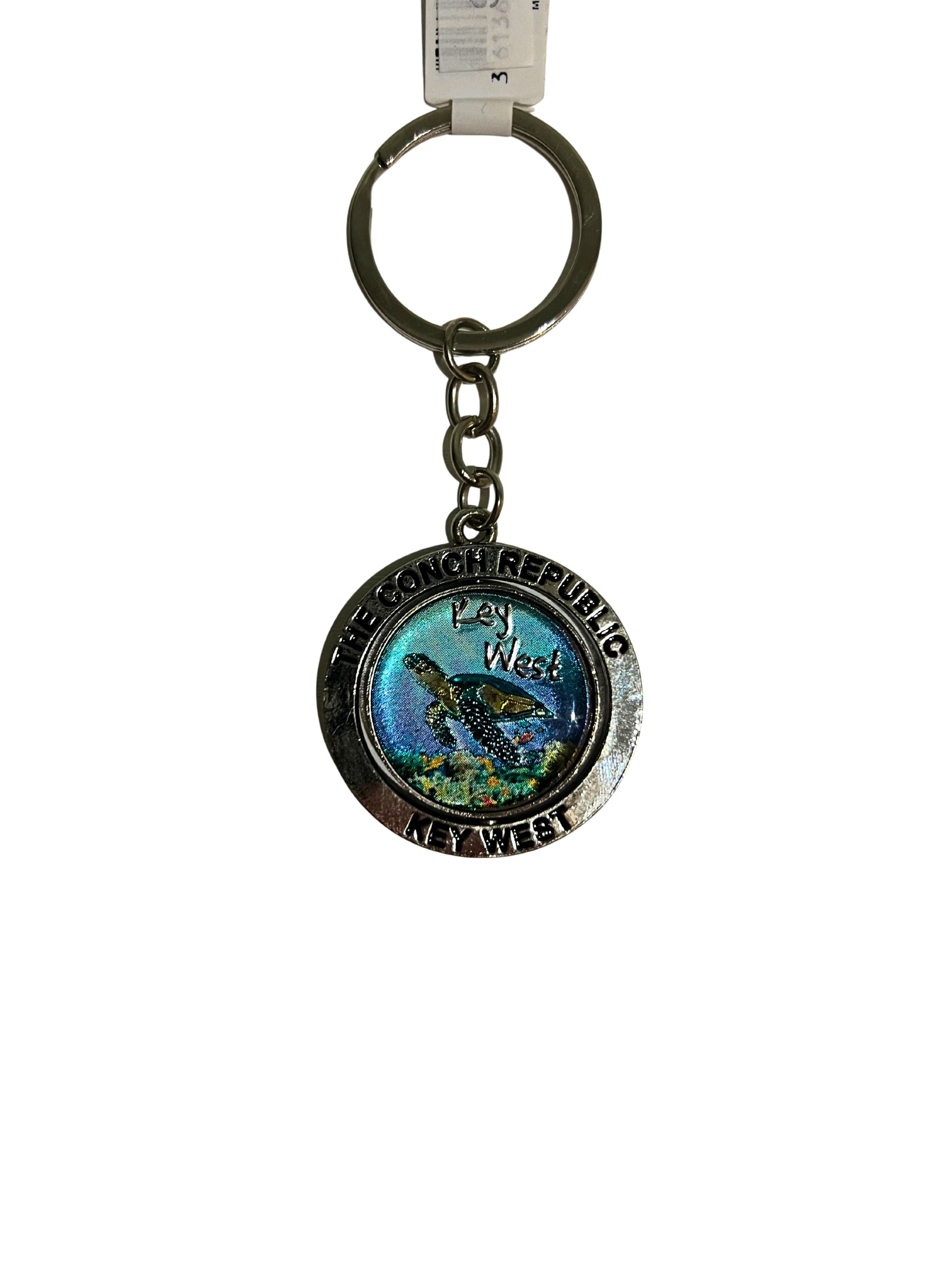 Key West Sea Turtle Keychain