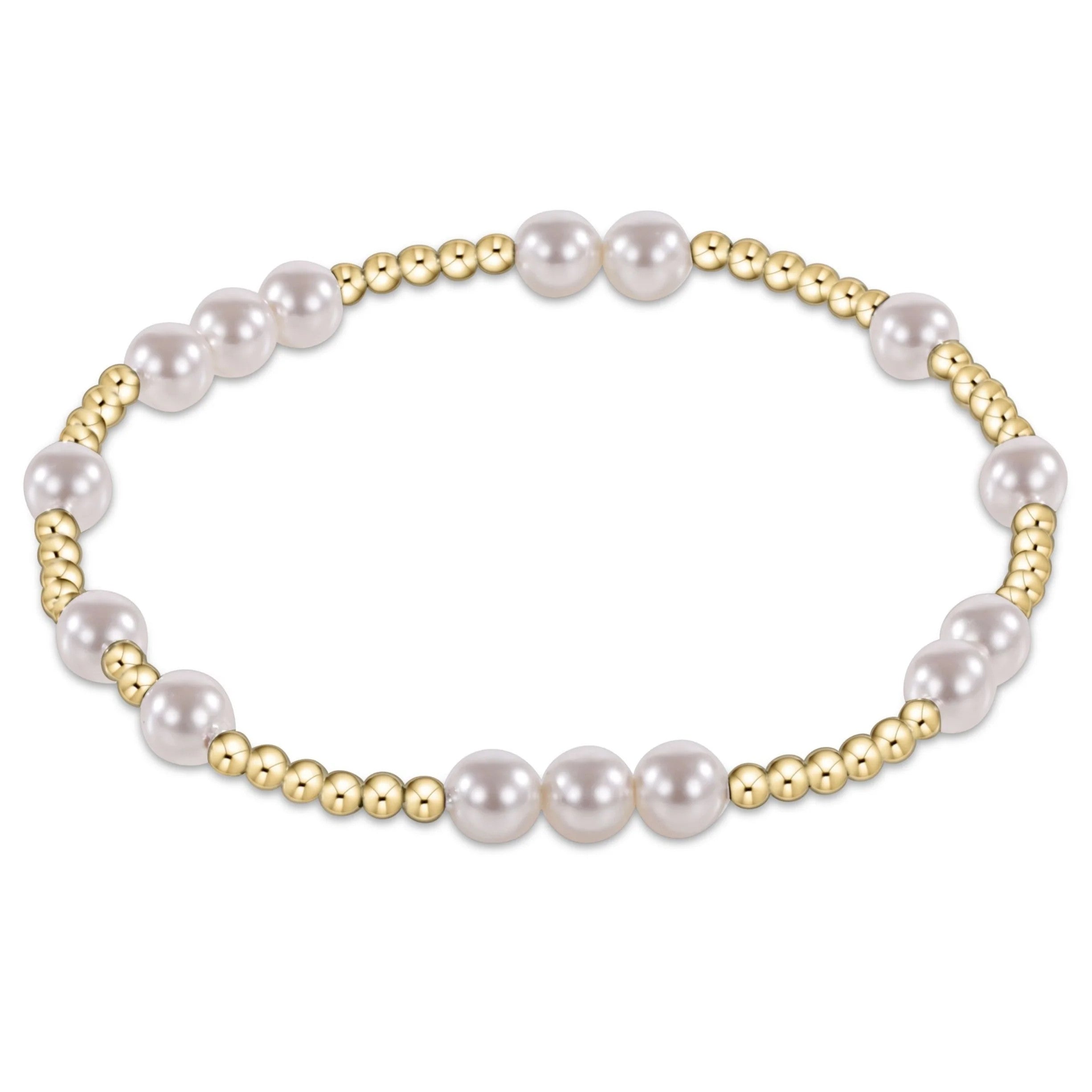 ENewton Hope Unwritten 5mm Bracelet Pearl