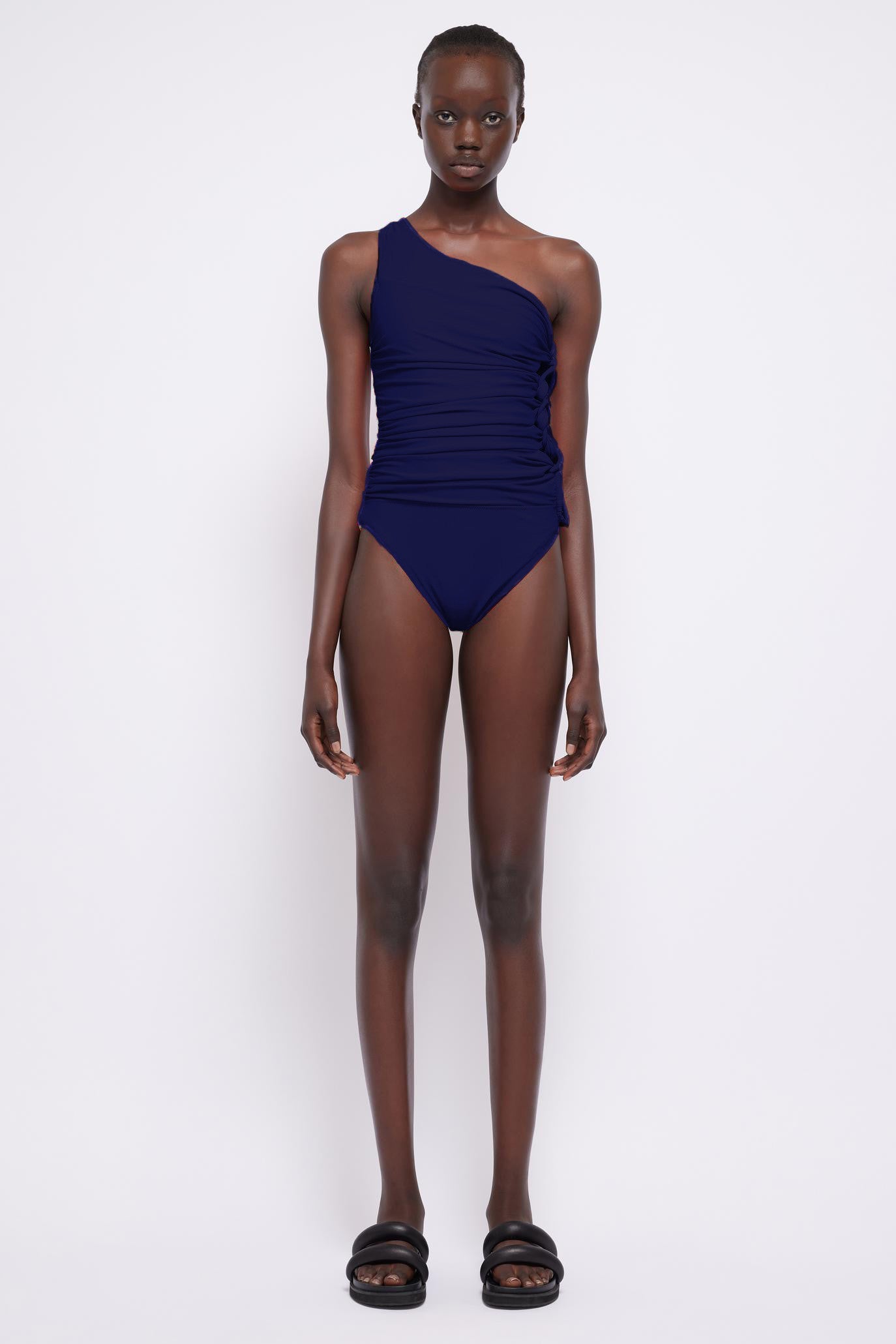 SIMKHAI Huntley Corded Off Shoulder One Piece