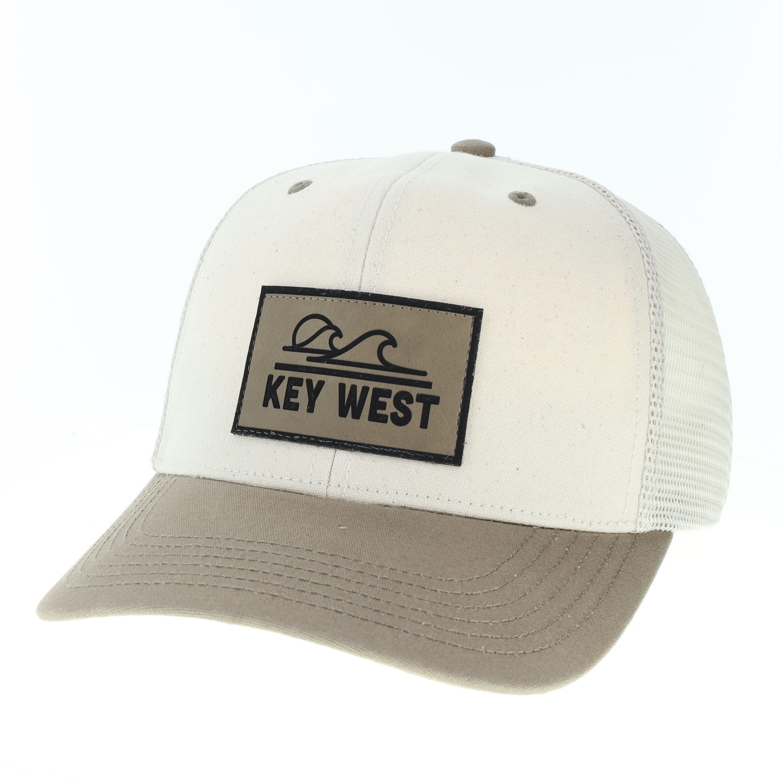 Legacy The Tide In Sand Key West Mesh Trucker Hat