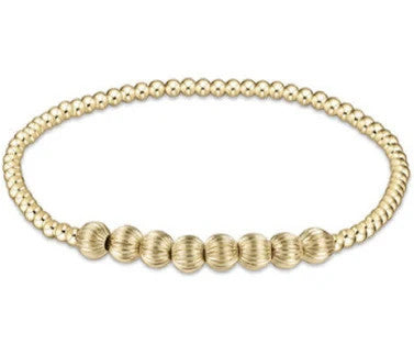 Enewton Dignity Beaded Bliss 2.5mm Bead Bracelet 5mm Gold