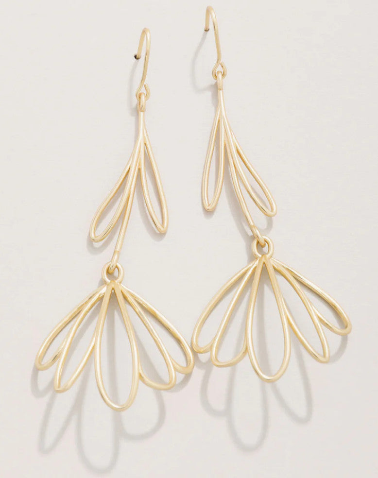Spartina Dippy Daisy Earrings Gold