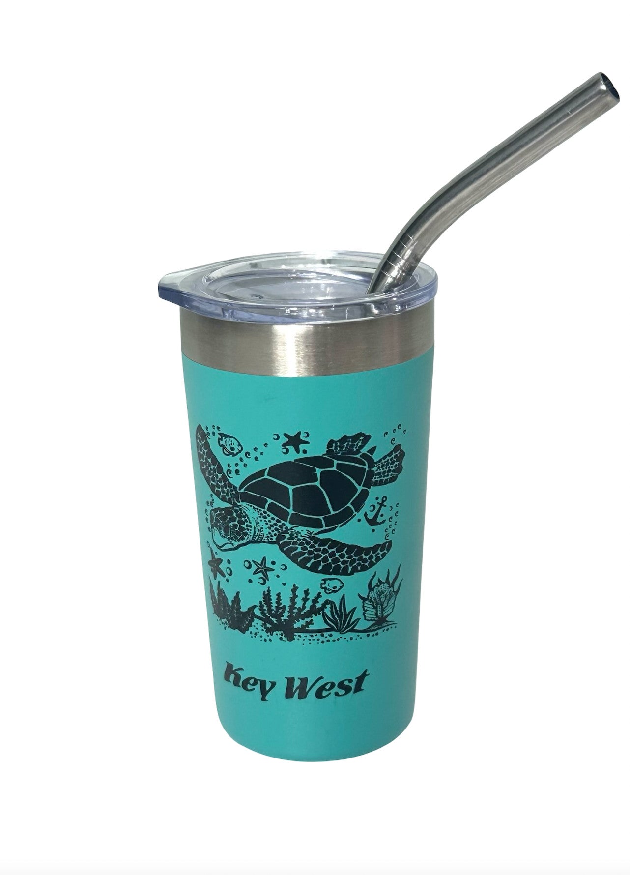 Turtle Swimming Key West Mini Tumbler Shooter