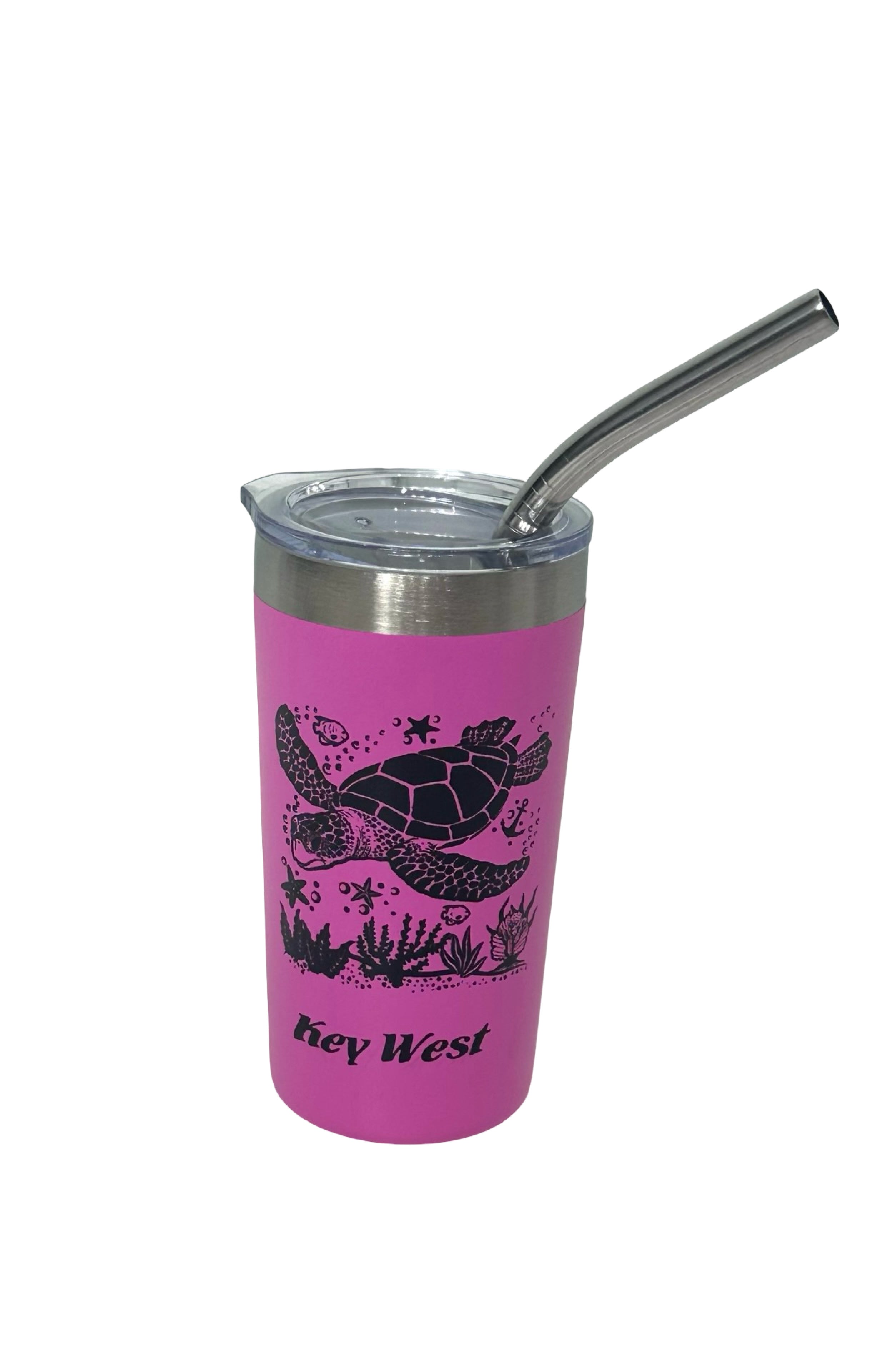 Turtle Swimming Key West Mini Tumbler Shooter