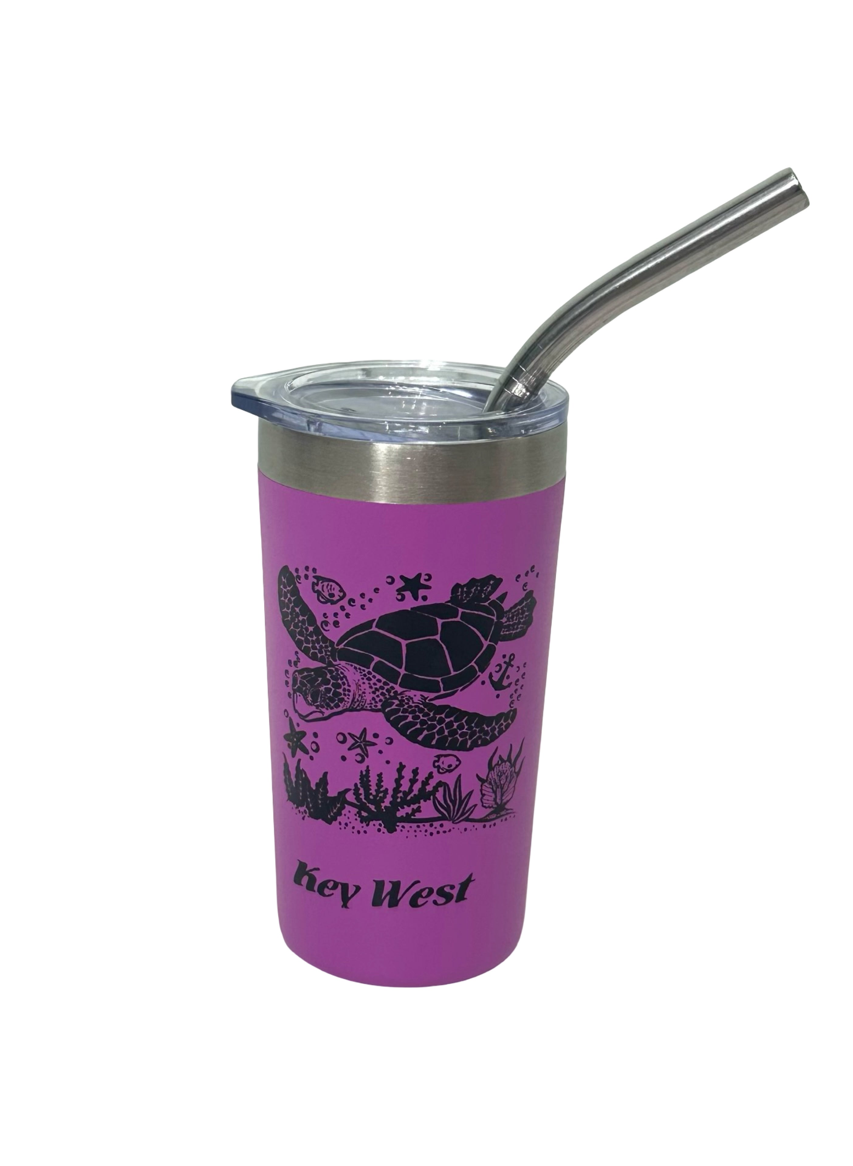 Turtle Swimming Key West Mini Tumbler Shooter