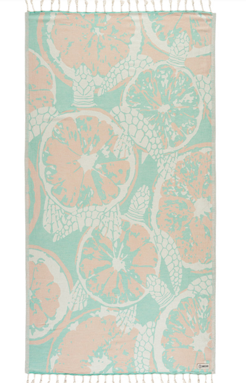 Sand Cloud Beach Towel Oroblanco Bermuda Teal