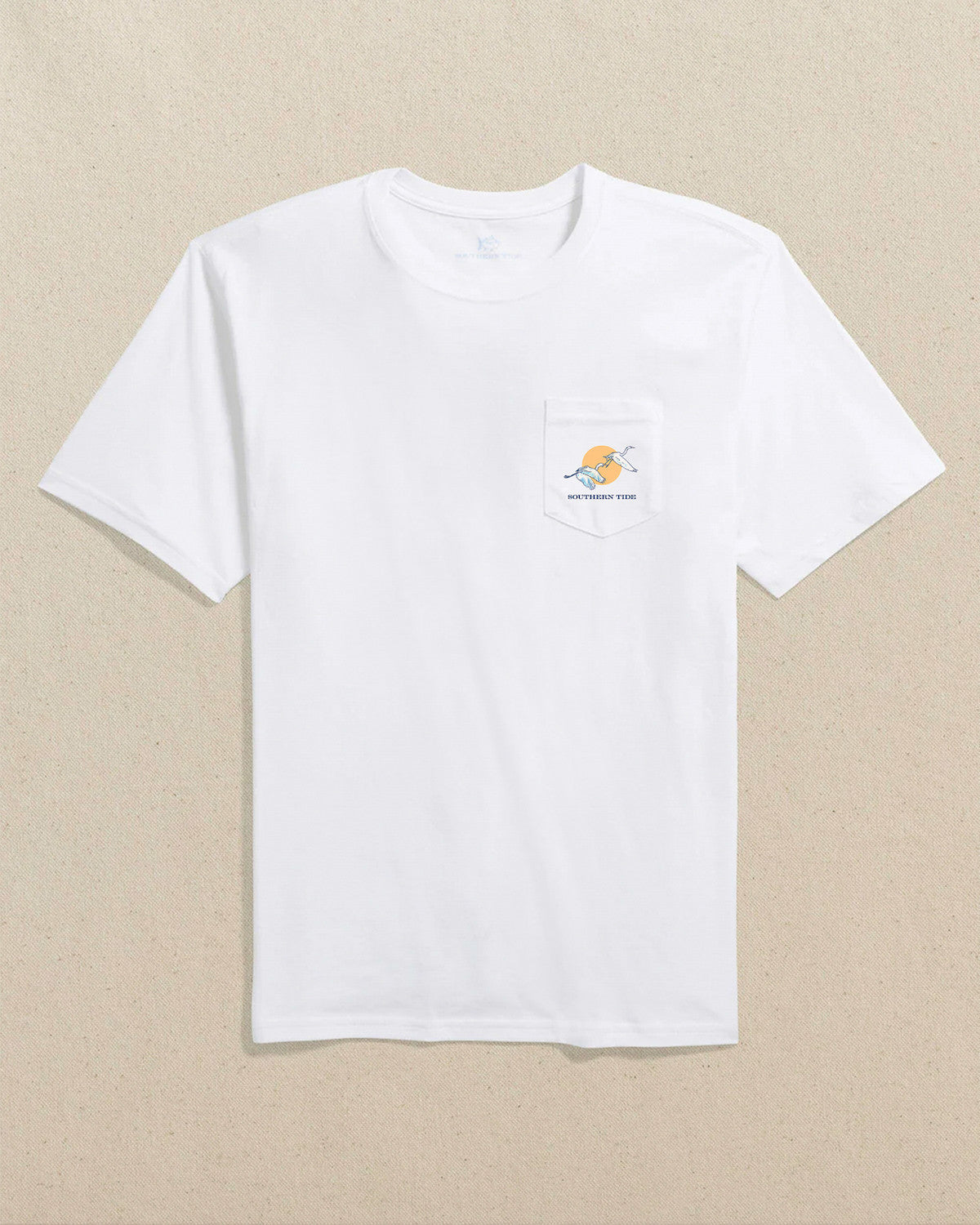 Southern Tide SJ Marsh Tee SS Classic White