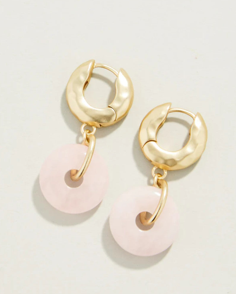 Spartina Ophelia Earrings Rose Quartz