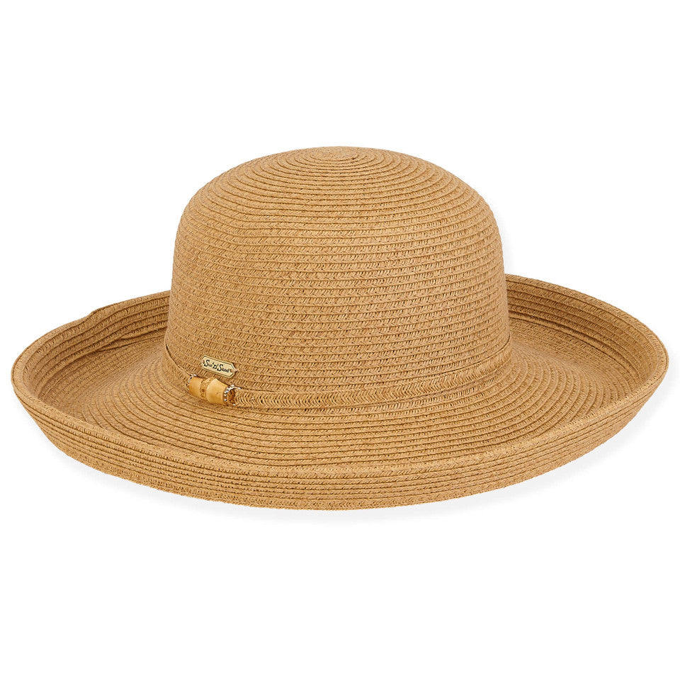 Sun 'N' Sand Grande Paper Braid Upbrim Hat