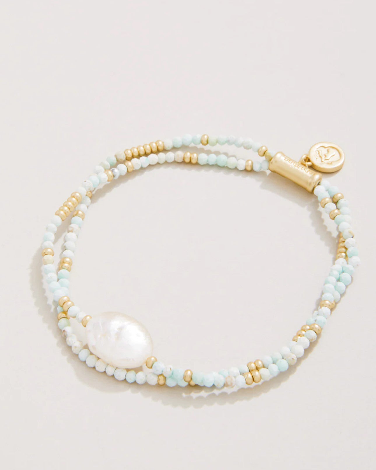 Spartina Harmony Stretch Bracelet Light Turquoise