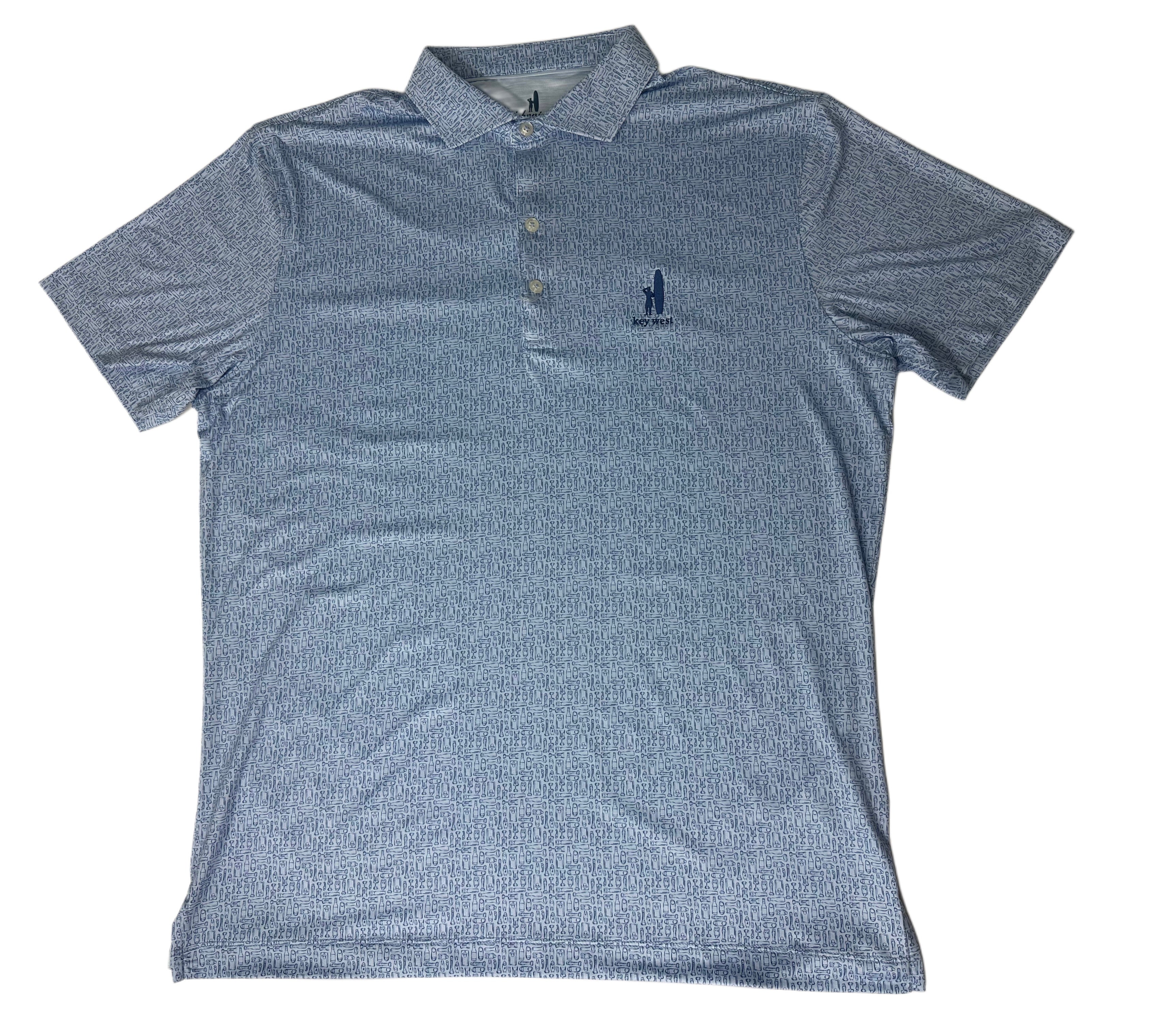 Johnnie-O Popping Tops Key West Performance Mesh Polo Kona Kona