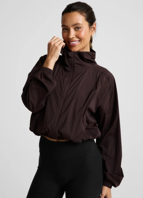 Beyond Yoga Places To Go UV Protection Jacket Cocoa Plum