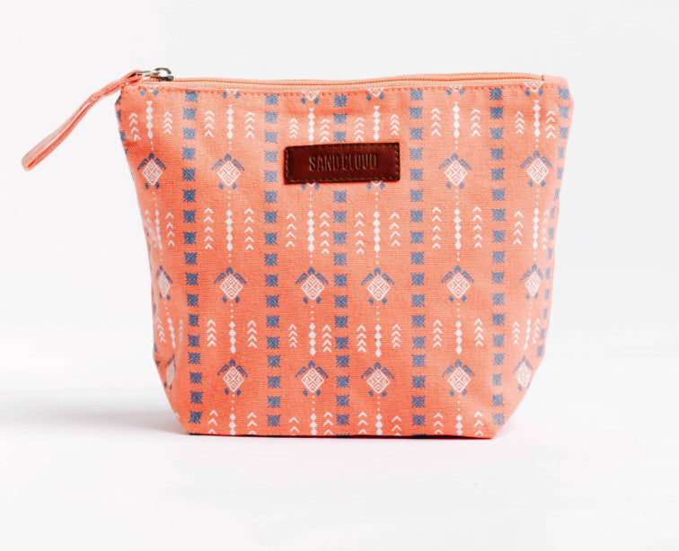 Sand Cloud Diamond ModCloth Zipper Pouch Coral