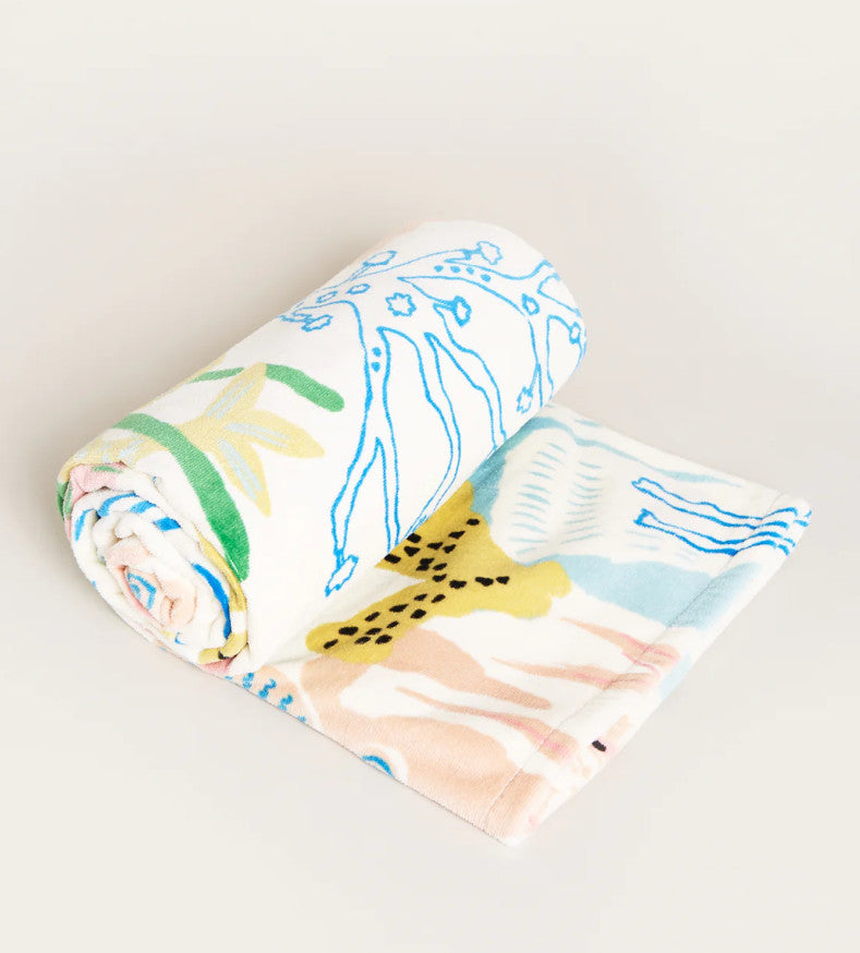 Spartina Mermaid Sea Beach Towel