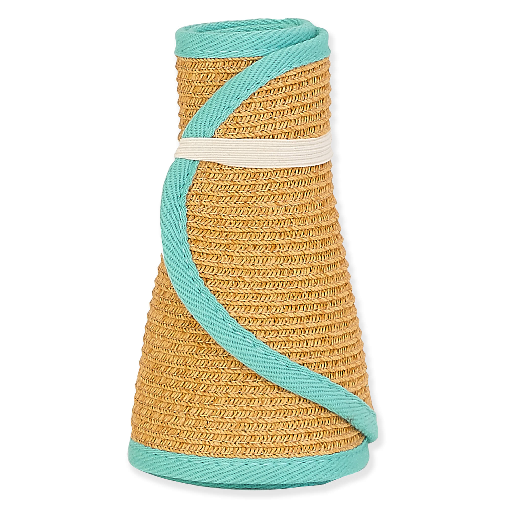 Sun 'N' Sand Anne Velcro Closure Roll-Up Visor