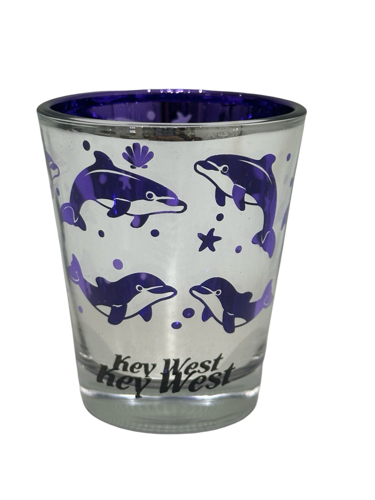 Dolphin Key West Metalic Shot Glass