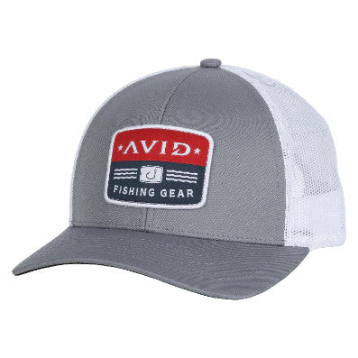 Avid Liberty Trucker Hat Griffen Grey