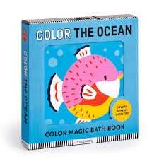 Bath Color the Ocean Color Magic Book