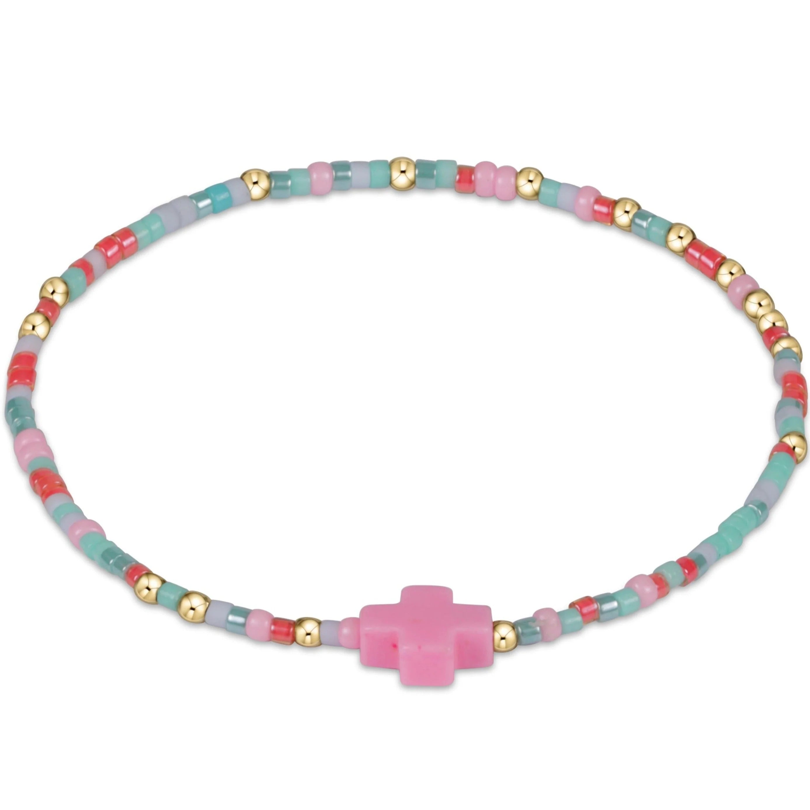Egirl Hope Unwritten Cross SS'24 Bead Bracelet