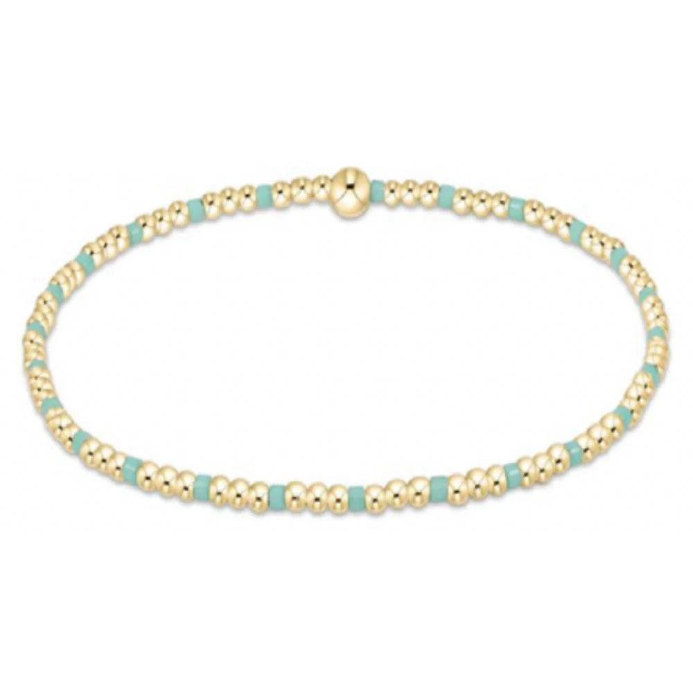 Egirl Hope Sincerity Pattern 2mm Bead Bracelet SS'25