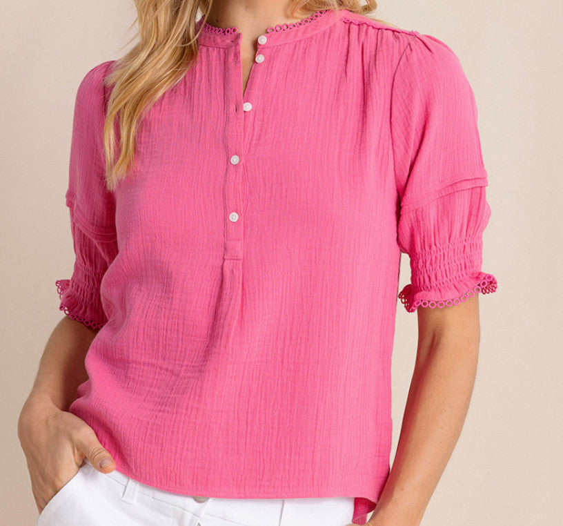 Southern Tide Harlow Top Very Berry
