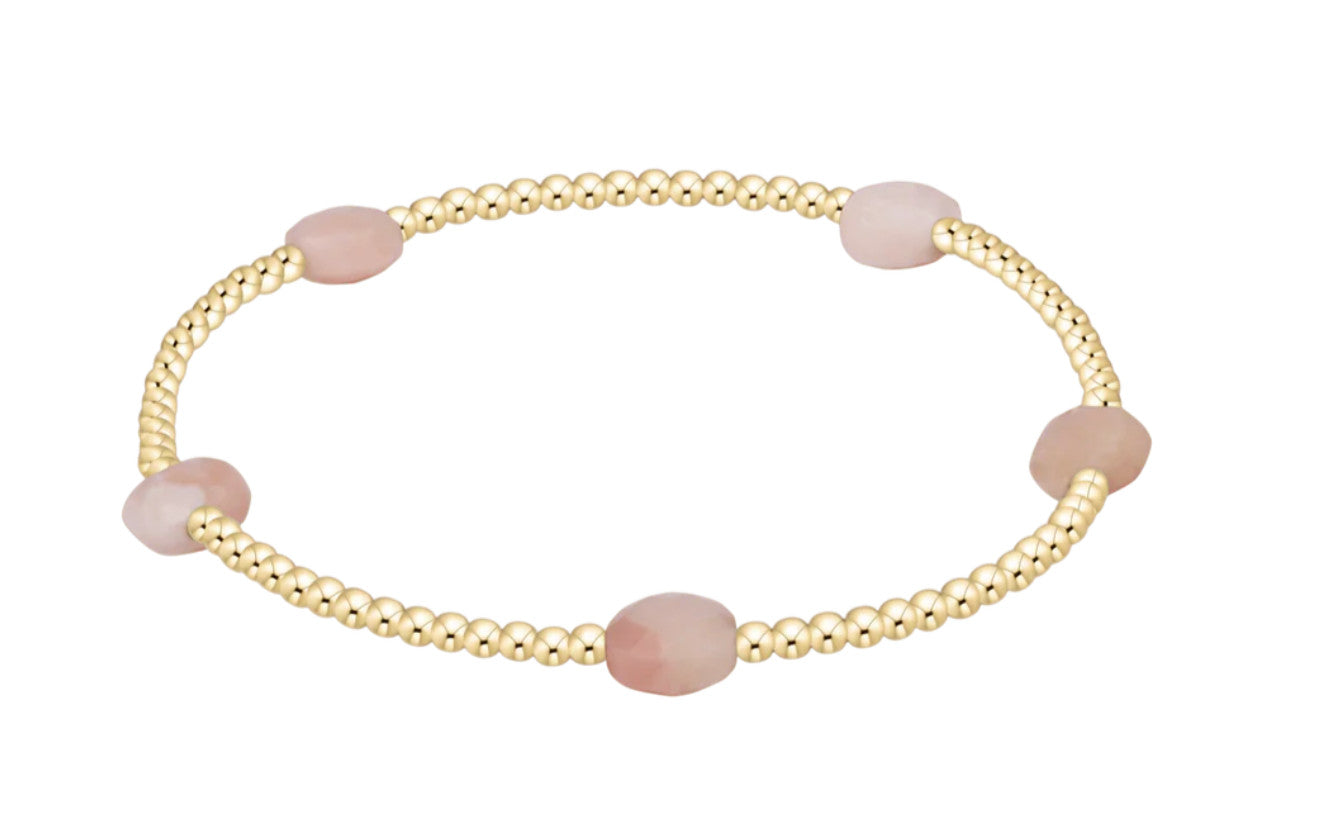 Enewton Admire Small Gem 2mm Gold Bead Bracelet