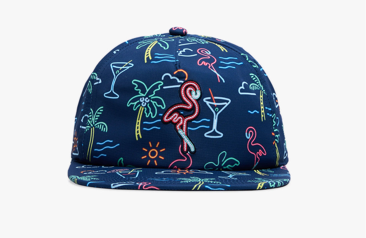 Chubbies The Neon Lights Core Hat Navy