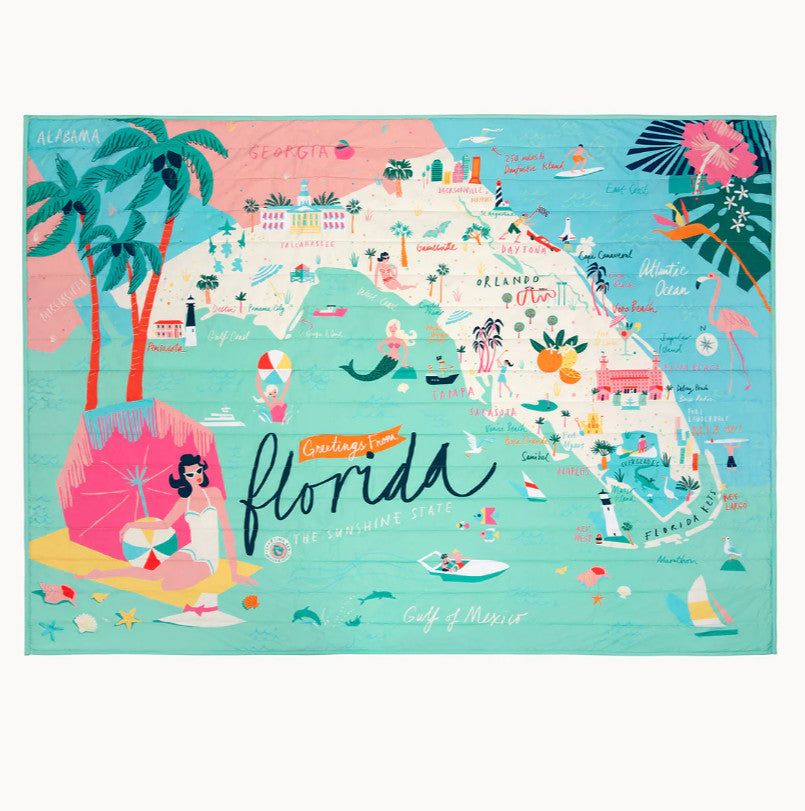 Spartina Florida Beach Towel