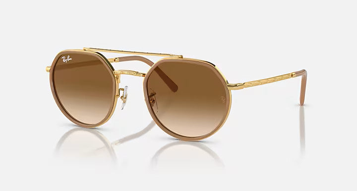 Ray-Ban Artista w/ Clear Gradient Brown Lens Sunglasses