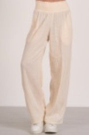 Elan Betsy Smock Pants Natural
