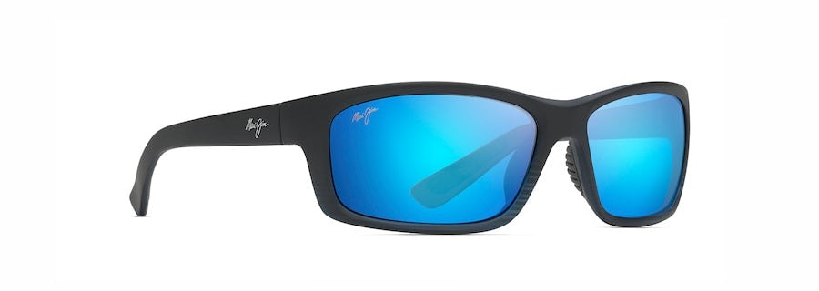Maui Jim Kanaio Coast Blue Hawaii Lens w/ Matte Translucent Blue Frame Sunglasses