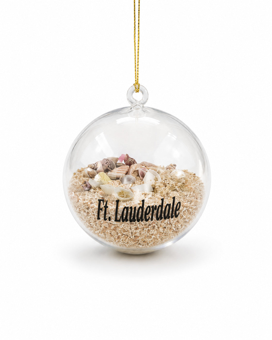 Ft. Lauderdale Sand and Shells Ornament