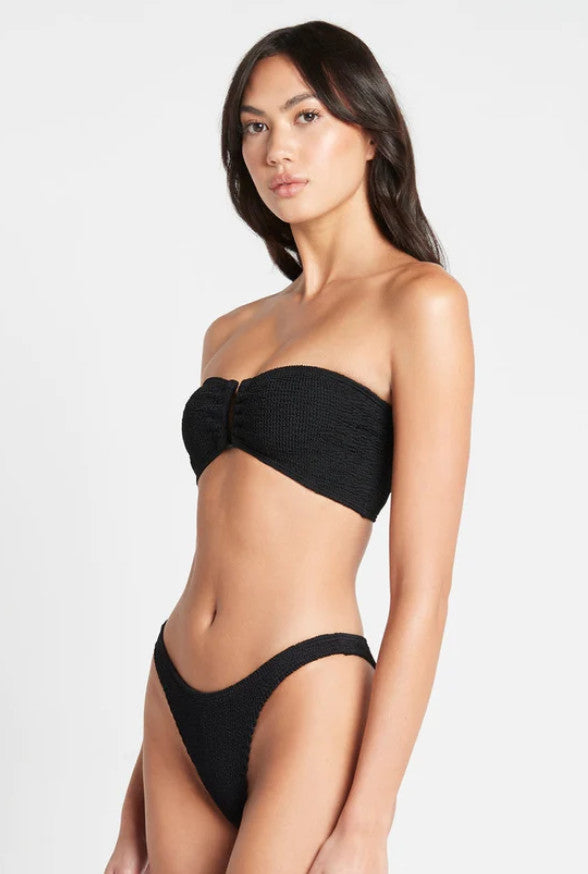 Bond Eye Blake Bandeau Top Black Eco O/S